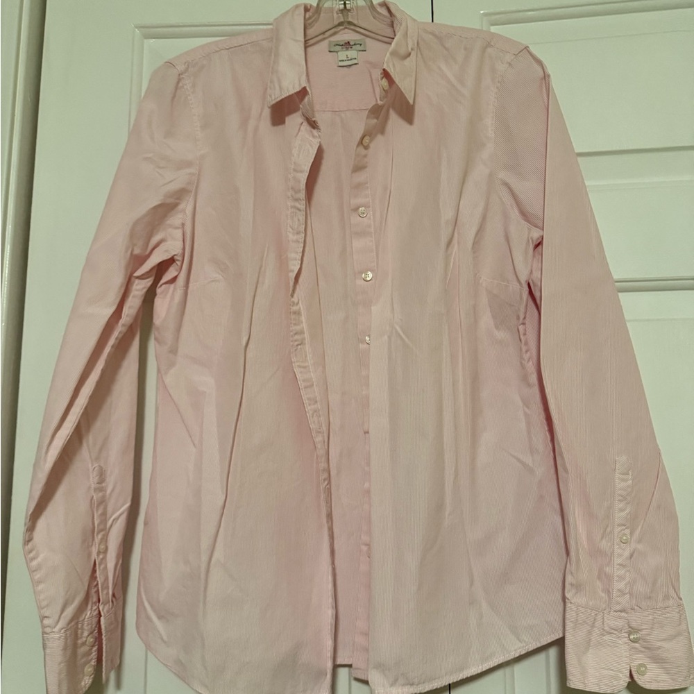 J. Crew Pink Button Down Shirt Classic Design